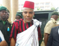 Nnamdi Kanu’s bail conditions are ‘draconian’