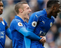Ndidi scores stunning goal as Leicester defeat Stoke