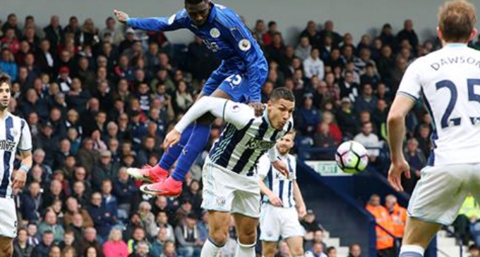 Ndidi helps Leicester defeat West Brom