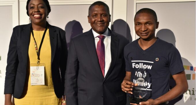 ‘Follow The Money’ wins $100,000 as best initiative for SDGs in Africa