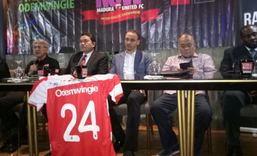 Odemwingie joins Indonesian side, Madura United