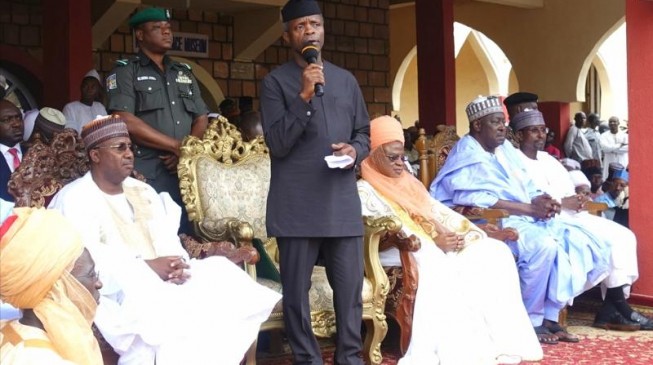 EXTRA: Like Tinubu, Osinbajo becomes Jagaban