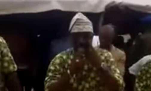 EXTRA: In new video, Melaye ‘performs’ with live band