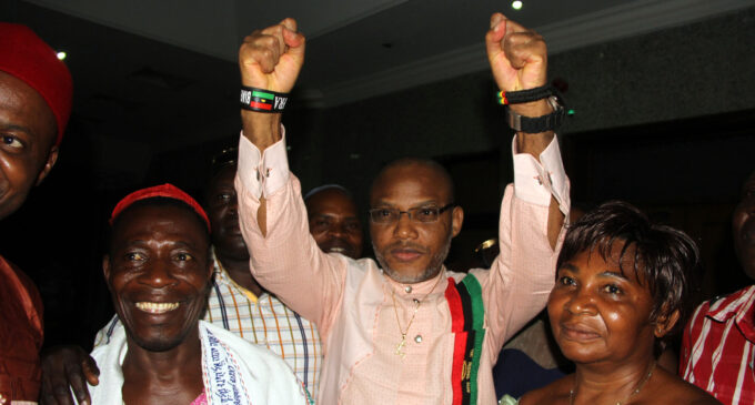 Nnamdi kanu released after 18 months in prison