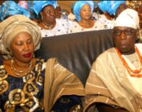 Obasanjo’s wife loses bid to postpone son’s wedding