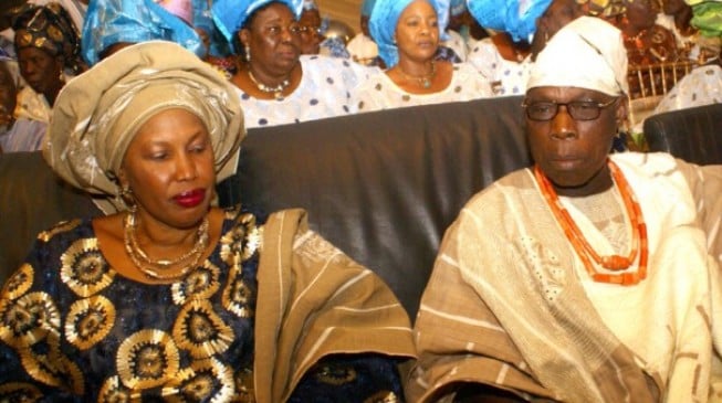Obasanjo’s ex-wife: God aborted 3rd term bid of my former husband… He’ll stop Buhari in 2019