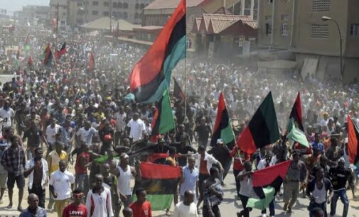Nigerian students take Biafra battle to streets of India