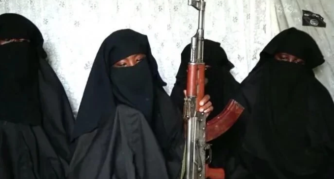 ‘Chibok girl’ wields AK-47 in new Boko Haram video