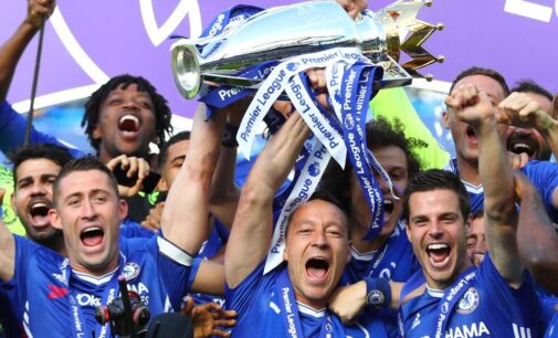 Chelsea lift EPL trophy as Terry bows out