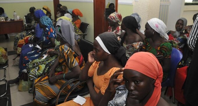 Freed Chibok girls undergo medical checkup in Aso Rock