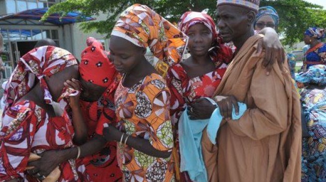 Tears, ecstasy as 82 freed Chibok girls meet their parents