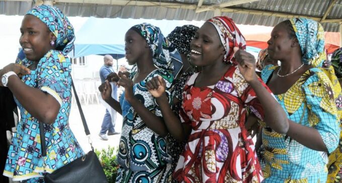 PHOTOS: 103 Chibok schoolgirls reunite in Abuja