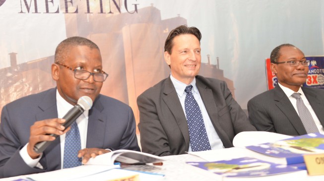 Dangote Cement revenue jumps to N615bn amid recession