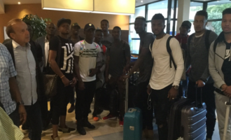 Echiejile, Alampasu, NPFL stars arrive Corsica for Eagles friendly