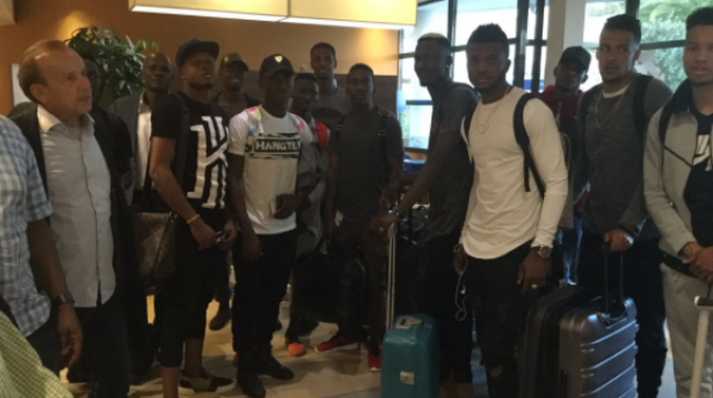 Echiejile, Alampasu, NPFL stars arrive Corsica for Eagles friendly
