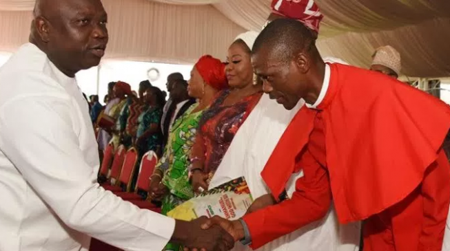 EXTRA: Lagos chaplain sacked for ‘disrespecting Ambode’s wife’