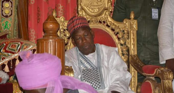 Ganduje: My opponents complain that I sleep at public functions