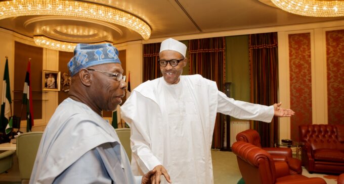 ‘He attacks out of frustration’ — presidency hits Obasanjo for criticising Buhari