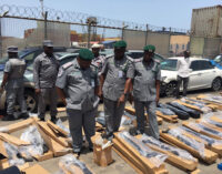 Customs: Seized cargo contained 440 rifles imported from Turkey