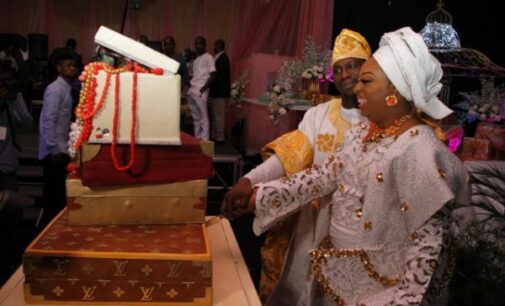 PHOTOS: Obasanjo’s son weds daughter of ‘Baba Ijebu’ — despite mother’s opposition