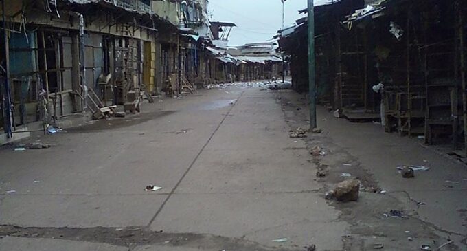 Onitsha, Awka become ‘ghost’ cities as residents comply with sit-at-home order
