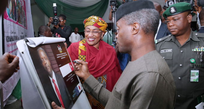 PHOTOS: Osinbajo launches ‘He-for-She’ campaign