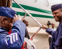 Osinbajo off to Italy for G7 summit