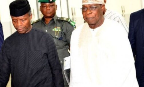 Osinbajo, Obasanjo at conference to discuss Biafra