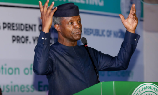 I have no plan of running for president in 2019, says Osinbajo