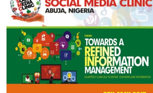 Social Media Clinic to hold in Abuja Friday
