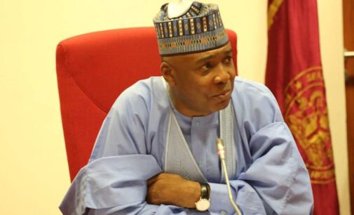 EXTRA: We’ll allow you wear T-shirt, jeans if you end smuggling, Saraki tells customs CG