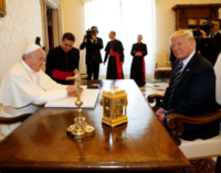 Trump meets ardent critic Pope Francis at the Vatican