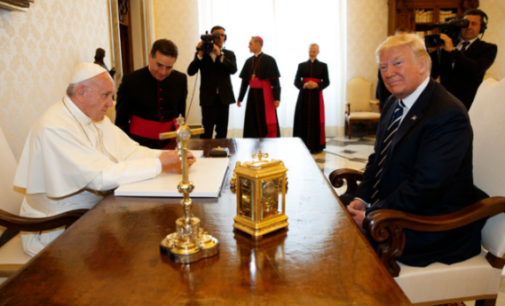 Trump meets ardent critic Pope Francis at the Vatican