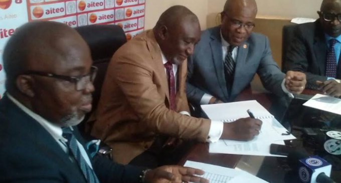 Nigerian FA Cup signs 5-year sponsorship deal with Aiteo Group
