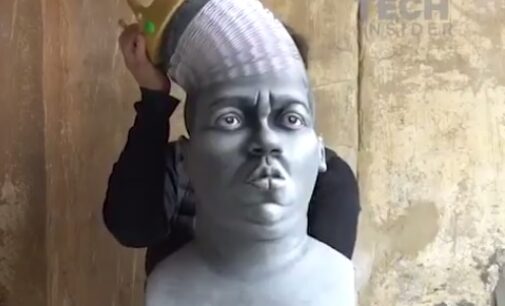 This elastic sculpture of Notorious B.I.G is the most amazing thing you’ll see today