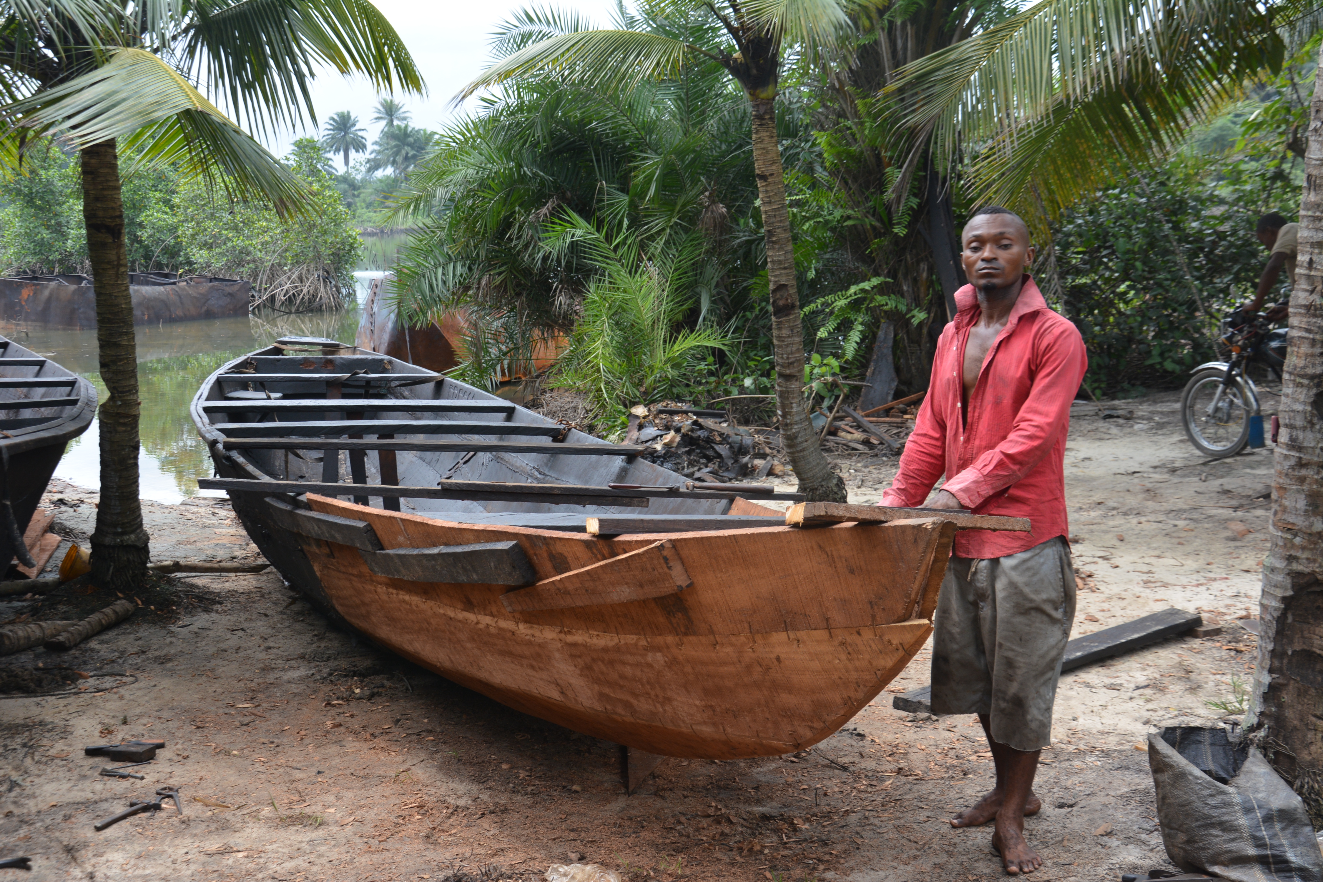 Ogoni Boat Making
