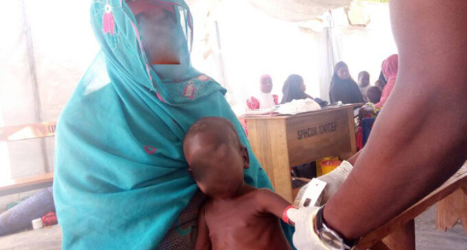 ALERT: 990 children ‘risk dying from malnutrition’ in Borno IDP camp