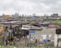 Two out of three people in Lagos ‘live in slums’