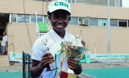 My goal is to be the best in tennis, says 14-year-old Marylove Edwards