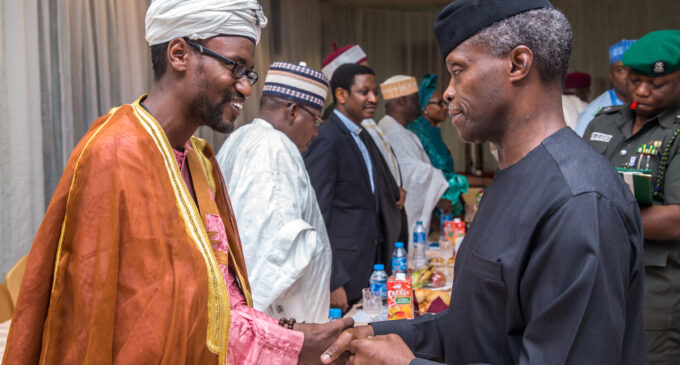 Osinbajo meets northern leaders, says those promoting hate speech will be punished