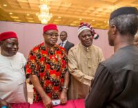 IPOB faults Osinbajo for excluding Nnamdi Kanu from meeting with south-east leaders