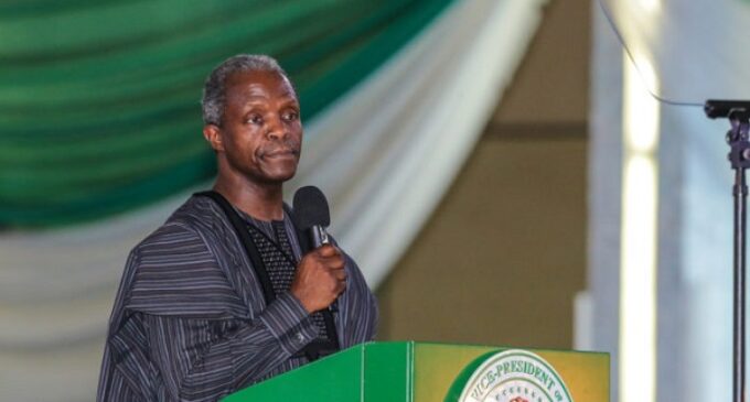 Osinbajo: I wish I learnt carpentry while growing up