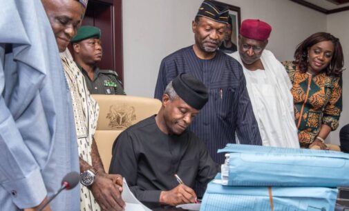 ‘Time to give this recession a punch’ — Twitter reactions to the signing of 2017 budget