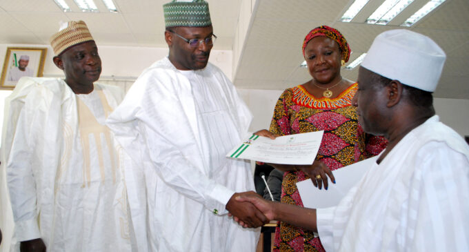 INEC issues certificates to five new political parties