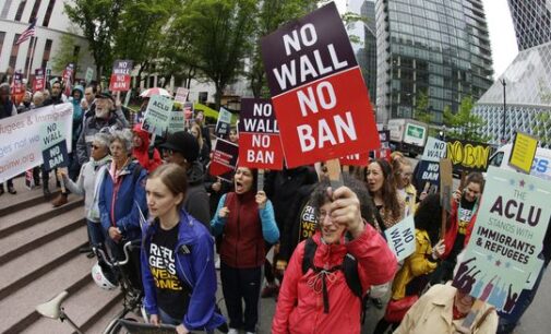 Supreme court revives Trump’s travel ban