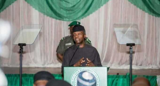 Osinbajo: Our refineries don’t work because they are owned by government