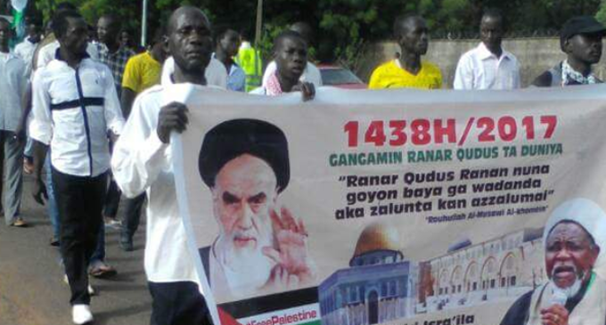 PHOTOS: Zakzaky’s followers stage protests in northern states