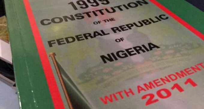Why constitution is not Nigeria’s major problem