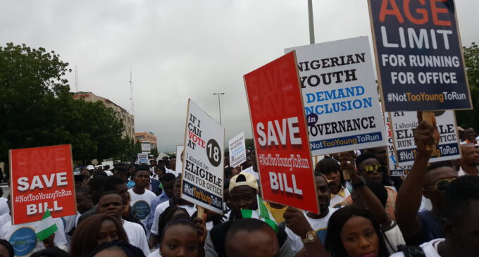 Protesters storm n’assembly over ‘not too young to run’ bill