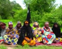 Women abducted from police convoy speak in new Boko Haram video